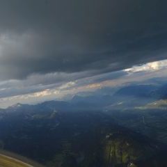 Flugwegposition um 17:35:40: Aufgenommen in der Nähe von Stainach-Pürgg, Österreich in 2589 Meter